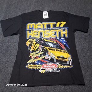 NWT Deadstock Matt Kenseth 17 Champion 2003 T Shirt Size Large DeWalt‎ Winston